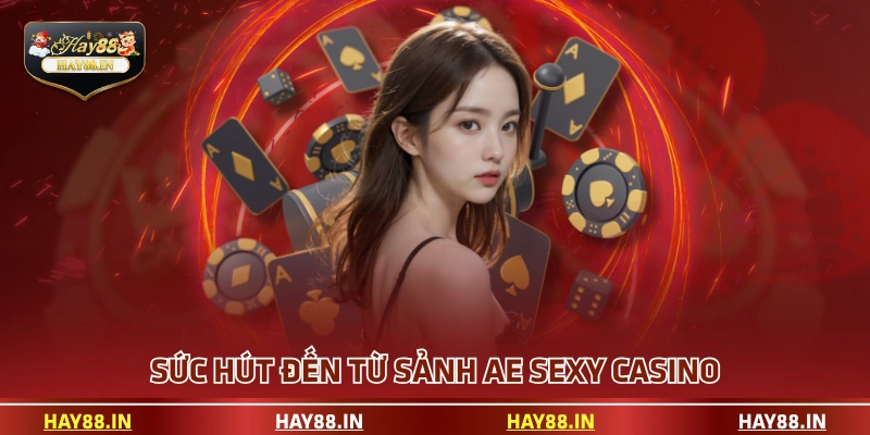 Sức hút đến từ sảnh AE Sexy casino